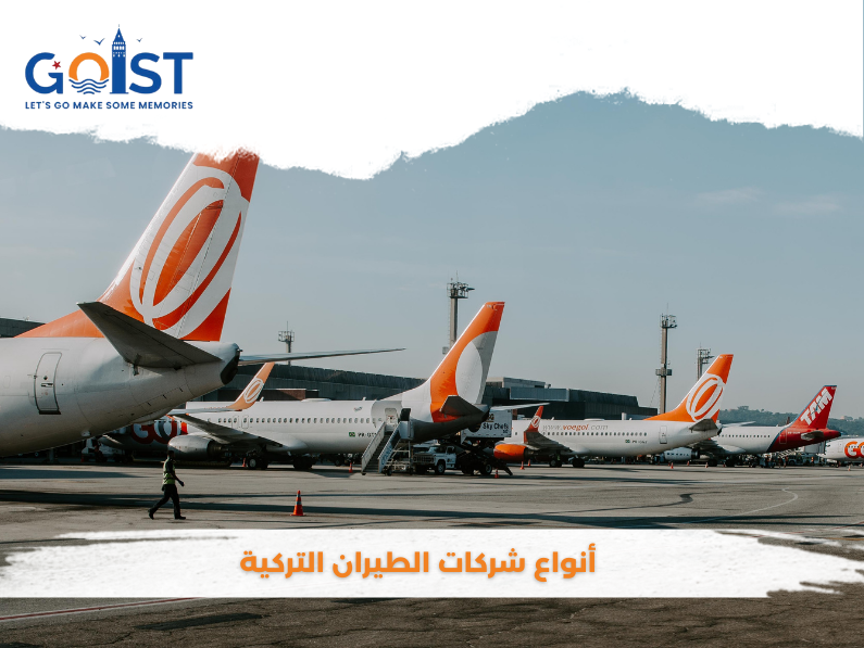 أنواع شركات الطيران التركية